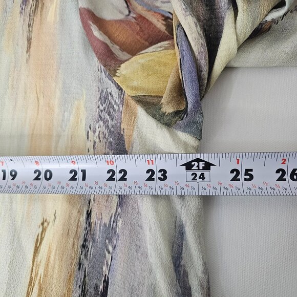 VioletRuby Women Top V-Neck 3/4 Sleeve Multicolor Size XXL Pullover Tunic - Picture 11 of 12